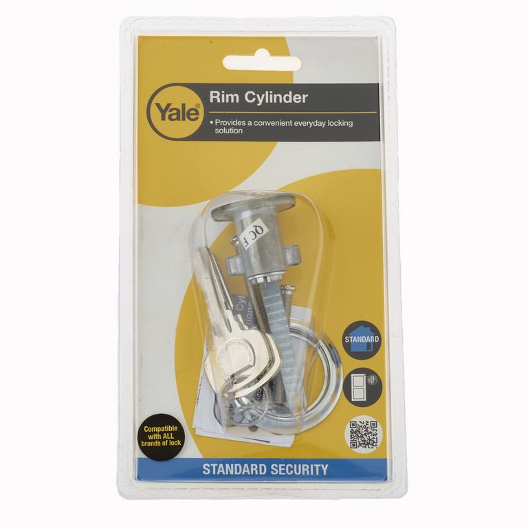 Yale Night latch Cylinder Chrome